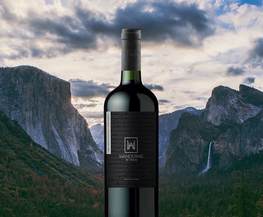 Building an Elevated Experience for Wandering Wines through story-telling and engaging visuals.