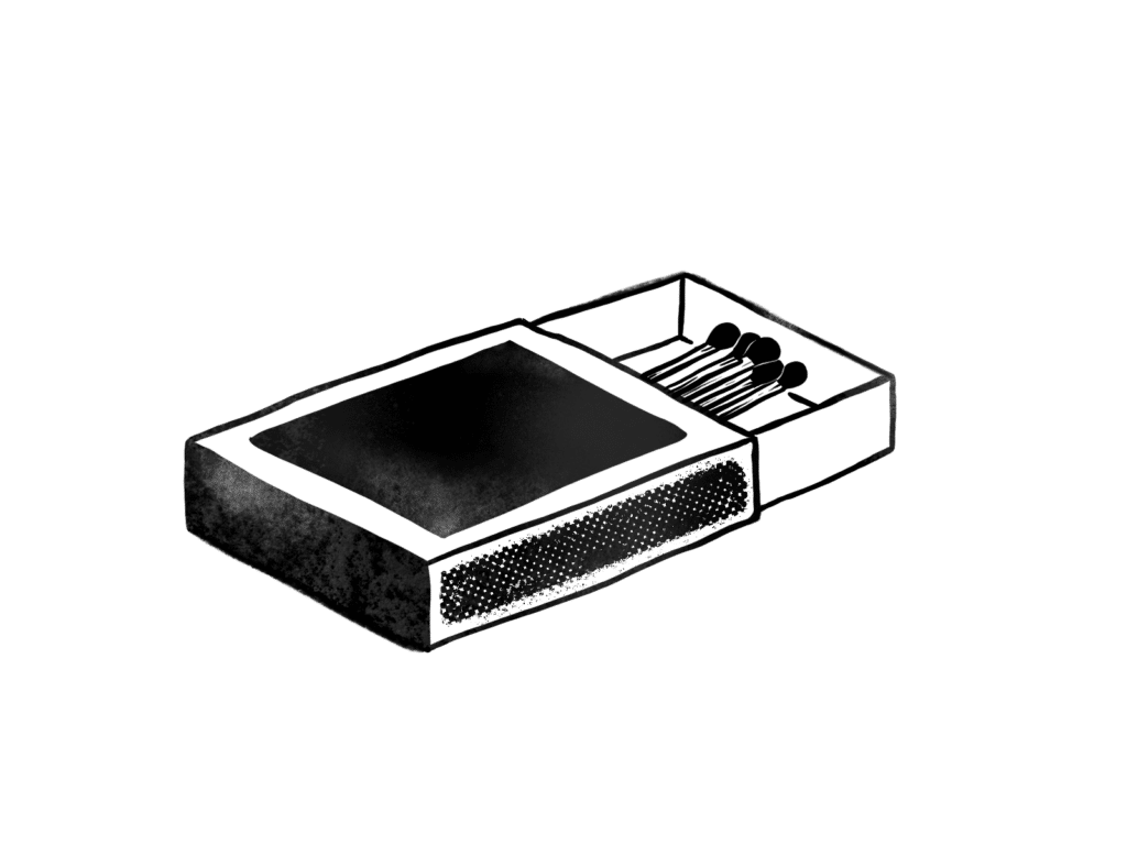 matchbox sketch burnout