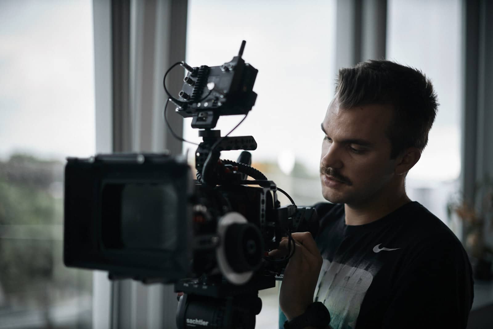 staying inspired at work videographer behind the camera